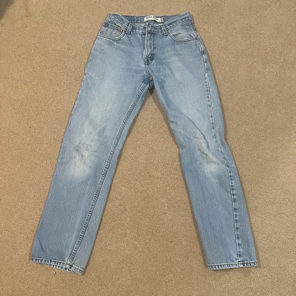 Levis 505 regular fit 30 x 34 with amazing wash